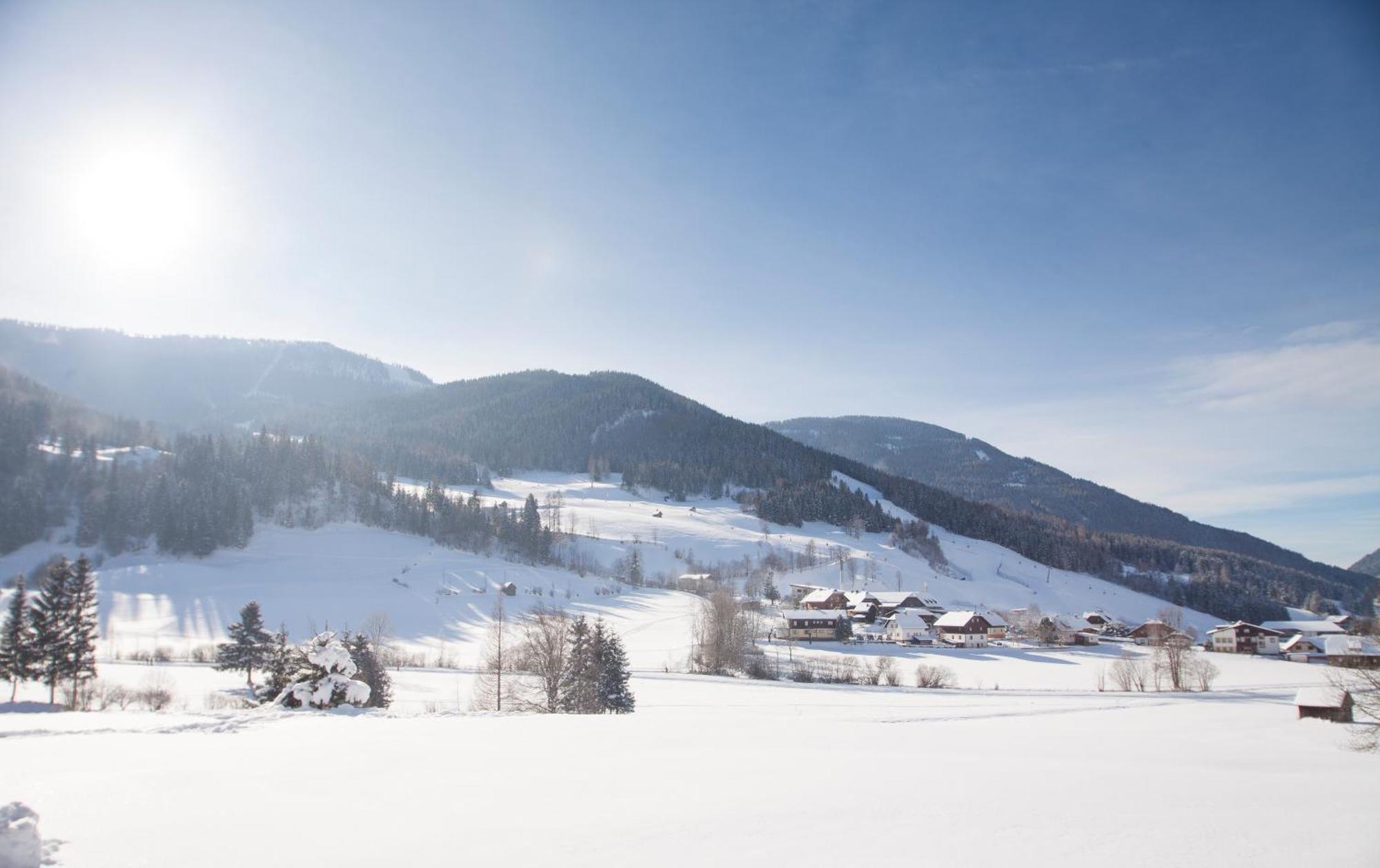 Appartementanlage Thermenblick Ski In & Ski Out Бад Кляйнкирххайм Экстерьер фото